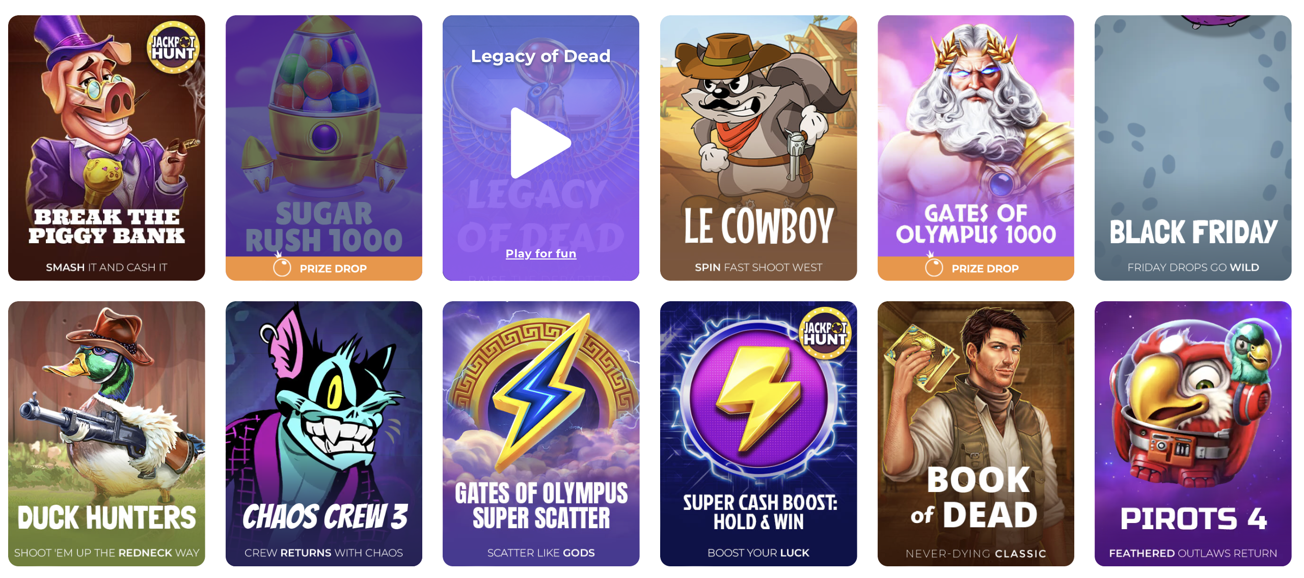 Spelautomater hos Tsars Casino